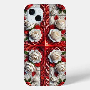 Apple iPhone 15 Plusケース、イングランドカラー Miniケース