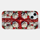Apple iPhone 15 Plusケース、イングランドカラー Case-Mate iPhoneケース (裏面 (横))
