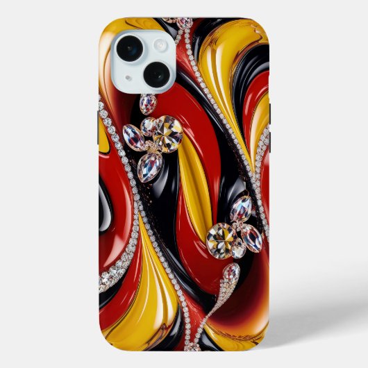 Apple iPhone 15 Plus カーゼ、ベルギー+カラー Case-Mate iPhoneケース (裏面)
