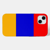 Apple iPhone 15 Plus ケース アルメニア国旗 Case-Mate iPhoneケース (裏面 (横))
