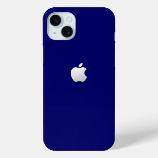 Apple iPhone 15 Plus スタイリッシュ ブルーケース Miniケース