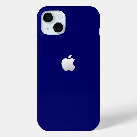 Apple iPhone 15 Plus スタイリッシュ ブルーケース Case-Mate iPhoneケース (裏面)
