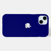 Apple iPhone 15 Plus スタイリッシュ ブルーケース Case-Mate iPhoneケース (裏面 (横))