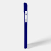 Apple iPhone 15 Plus スタイリッシュ ブルーケース Case-Mate iPhoneケース (裏面 / 左)