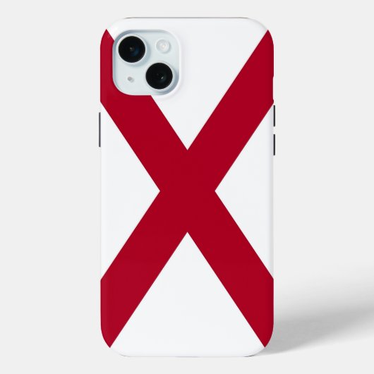 Apple iPhone 15 Plus Case-Mate アラバマ州の旗 iPhoneケース (裏面)
