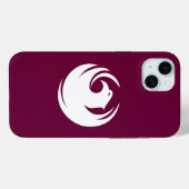 Apple iPhone 15 Plus Case-Mate、フェニックス国旗 Case-Mate iPhoneケース (裏面 (横))