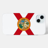 Apple iPhone 15 Plus Case-Mate、フロリダ州旗 Case-Mate iPhoneケース (裏面 (横))