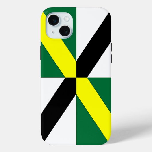 Apple iPhone 15 Plus Case-Mate、モントレー国旗 Case-Mate iPhoneケース (裏面)