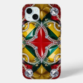 Apple iPhone 15 Plus Case-Mate、ロサンゼルスカラー Case-Mate iPhoneケース (裏面)