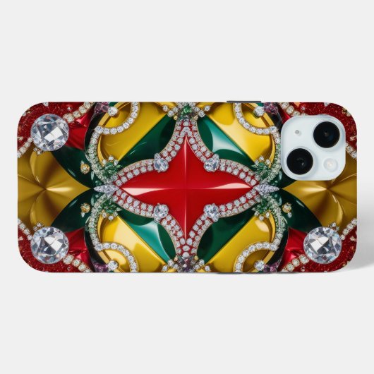 Apple iPhone 15 Plus Case-Mate、ロサンゼルスカラー Case-Mate iPhoneケース (裏面 (横))