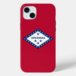 Apple iPhone 15 Plus Case-Mate、Akansas国旗 Miniケース
