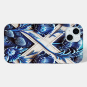 Apple iPhone 15 Plus Case, Scottish Thistles Case-Mate iPhoneケース (裏面 (横))