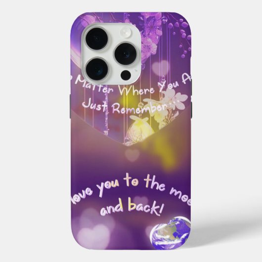 Apple iPhone 15 Proケース – 美しいアート Case-Mate iPhoneケース (裏面)