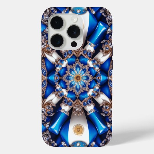 Apple iPhone 15 Pro ケースメイト アルゼンチンカラー Case-Mate iPhoneケース (裏面)