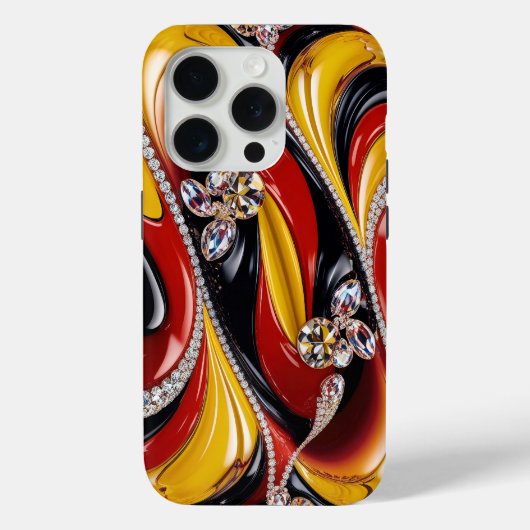 Apple iPhone 15 Pro ケースメイト ベルギーカラー Case-Mate iPhoneケース (裏面)