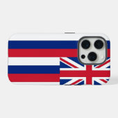 Apple iPhone 15 Pro Case-Mateハワイ州旗 iPhoneケース (裏面横)