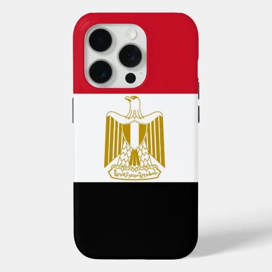 Apple iPhone 15 Pro Case-Mate エジプト国旗 iPhoneケース (裏面)