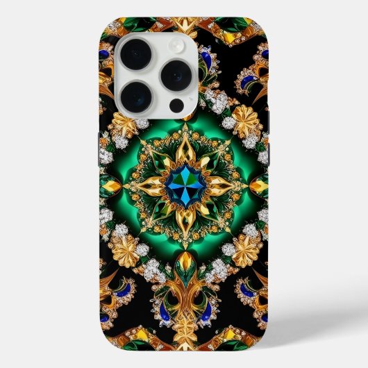 Apple iPhone 15 Pro Case-Mate ブラジルの色彩 iPhoneケース (裏面)