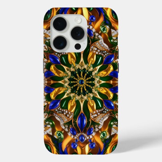 Apple iPhone 15 Pro Case-Mate ブラジルの色彩 iPhoneケース (裏面)