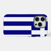 Apple iPhone 15 Pro Case-Mate, Greece flag iPhoneケース (裏面横)