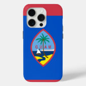 Apple iPhone 15 Pro Case-Mate Guam flag iPhoneケース (裏面)