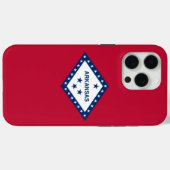Apple iPhone 15 Pro Maxケース、アーカンソー州旗 Case-Mate iPhoneケース (裏面 (横))