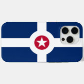 Apple iPhone 15 Pro Maxケース、インディアナポリス国旗 Case-Mate iPhoneケース (裏面 (横))