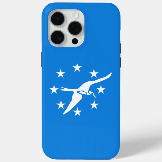 Apple iPhone 15 Pro Maxケース、コーパスクリスティの旗 Case-Mate iPhoneケース (裏面)
