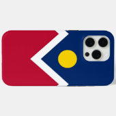 Apple iPhone 15 Pro Maxケース、デンバー国旗 Case-Mate iPhoneケース (裏面 (横))