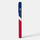 Apple iPhone 15 Pro Maxケース、デンバー国旗 iPhoneケース (左側面)