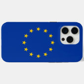 Apple iPhone 15 Pro Max ケース 欧州連合の旗 Case-Mate iPhoneケース (裏面 (横))