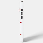 Apple iPhone 15 Pro Max、ワシントンD.C.の旗 Case-Mate iPhoneケース (裏面 / 左)