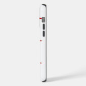 Apple iPhone 15 Pro Max、ワシントンD.C.の旗 iPhoneケース (左側面)