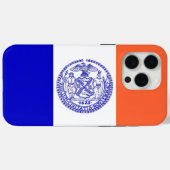 Apple iPhone 15 Pro Max Case，ニューヨーク市旗 Case-Mate iPhoneケース (裏面 (横))