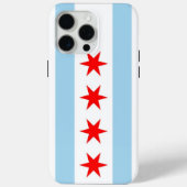 Apple iPhone 15 Pro Max Case, Chicago flag Case-Mate iPhoneケース (裏面)