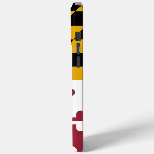 Apple iPhone 15 Pro Max Case, Maryland flag Case-Mate iPhoneケース (裏面 / 左)