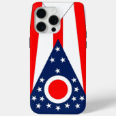 Apple iPhone 15 Pro Max Case, Ohio State Flag Case-Mate iPhoneケース (裏面)