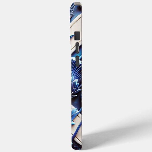 Apple iPhone 15 Pro Max Case, Scottish Thistles Case-Mate iPhoneケース (裏面 / 左)