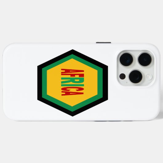 Apple iPhone 15 Pro Max Case SPORT  AFRICA  Case-Mate iPhoneケース (裏面 (横))