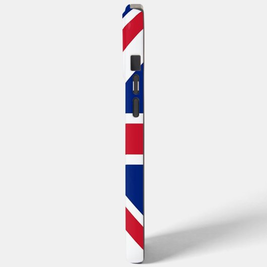 Apple iPhone 15 Pro Max Case, United Kingdom flag Case-Mate iPhoneケース (裏面 / 左)
