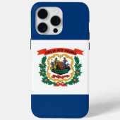 Apple iPhone 15 Pro Max, West Virginia flag Case-Mate iPhoneケース (裏面)