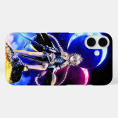 Apple Iphone 16と電話ケース Case-Mate iPhoneケース (裏面 (横))