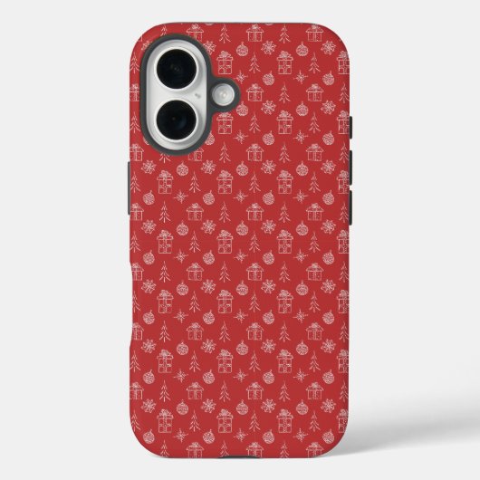 Apple iPhone 16ケースのクリスマス Case-Mate iPhoneケース (裏面)