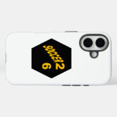 Apple iPhone 16 カバー サッカー 26 (裏面 (横))