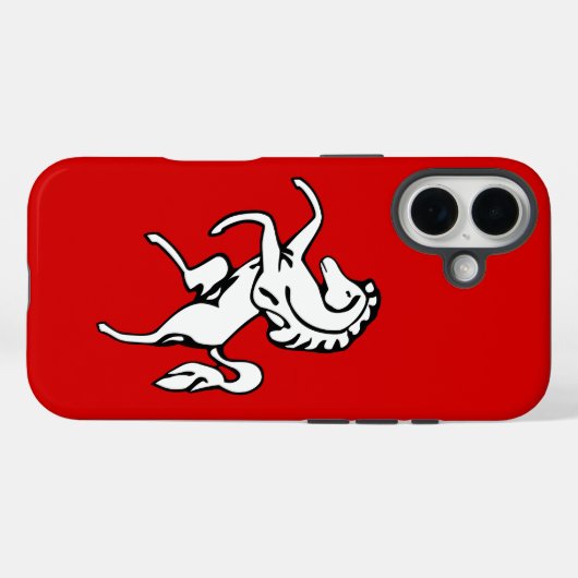 Apple iPhone 16 Case-Mate with Kent County flag Case-Mate iPhoneケース (裏面 (横))