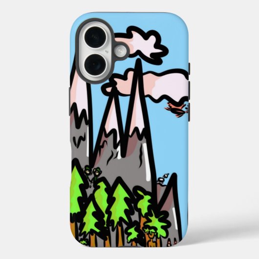 Apple iphone 16 Fantasy Phone Case Case-Mate iPhoneケース (裏面)