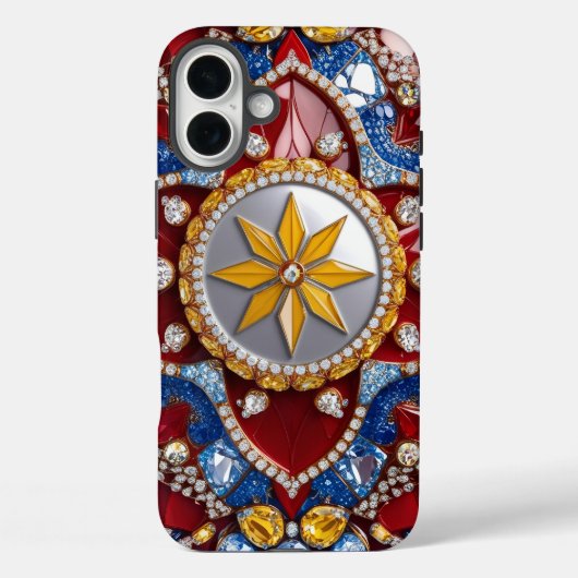 Apple iPhone 16 Plus マット コロンビアカラー Case-Mate iPhoneケース (裏面)