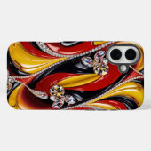 Apple iPhone 16 Plus マット ベルギーカラー Case-Mate iPhoneケース (裏面 (横))