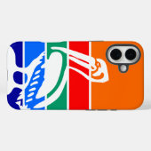 Apple iPhone 16 Plus Case-Mateサンクトペテルブルク国旗 Case-Mate iPhoneケース (裏面 (横))