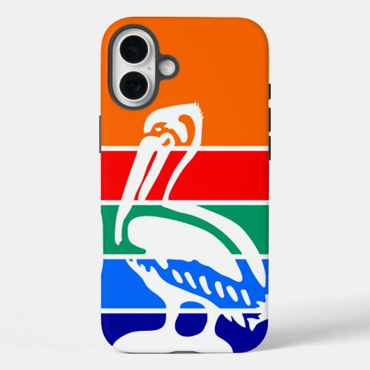 Apple iPhone 16 Plus Case-Mateサンクトペテルブルク国旗 Case-Mate iPhoneケース (裏面)